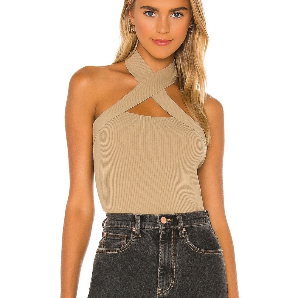 Revolve NBD Yvette Halter Tank Top
